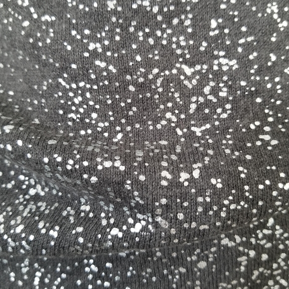 Calvin Klein Cinch Sweater Dress Silver Splatter S - Picture 3 of 12
